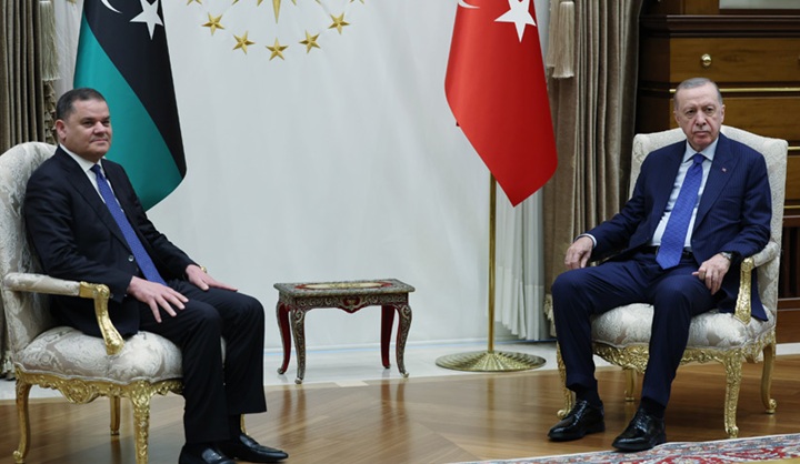 Erdoğan’dan Libya Başbakanı Dibeybe’ye Taziye Telefonu