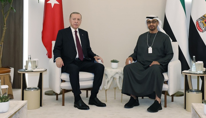 Erdoğan ve Al Nahyan’dan Bölge İçin Kritik Görüşme
