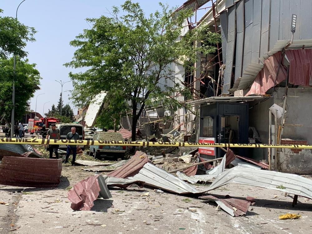 Gaziantep’te Fabrikada Patlama