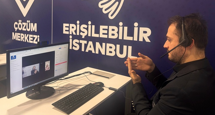 İBB’den İşitme Engelliler İçin Görüntülü Çağrı Hizmeti