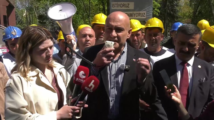 İYİ Parti’den Açlık Grevindeki Madencilere Destek