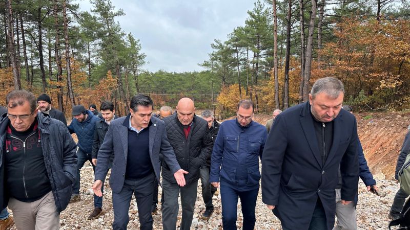 İYİ Parti Heyetinden Yangın Bölgesine Ziyaret