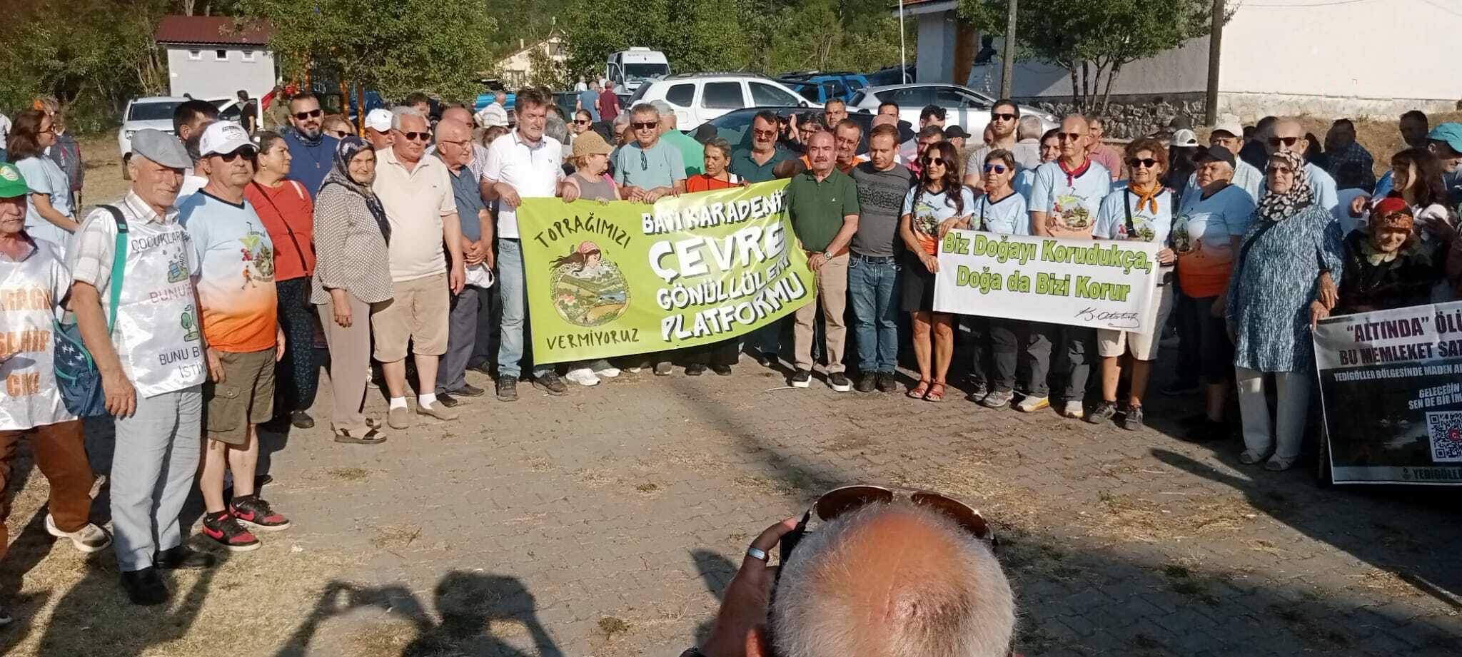 Mengen’de Maden Ocağına Karşı Ortak Dava Kararı