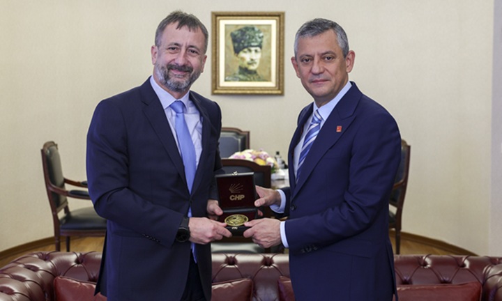 Özgür Özel, Çekya Büyükelçisi Stepanek İle Görüştü