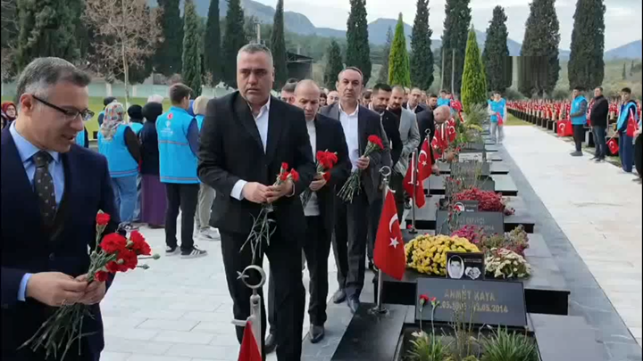 Soma’da Şehit Madenciler Dualarla Anıldı